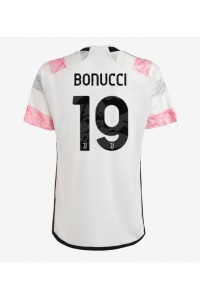 Fotbalové Dres Juventus Leonardo Bonucci #19 Venkovní Oblečení 2023-24 Krátký Rukáv